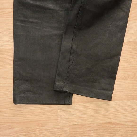 ROCK N BLUE Nelson Mens W27 L29 Regular Leather Pants, Trousers Biker Moto - Picture 8 of 12